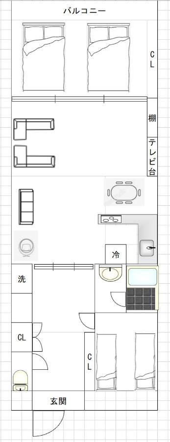 Higobashi Afp Apartment أوساكا المظهر الخارجي الصورة